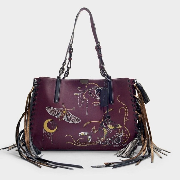 Coach x Chelsea Champlain Dreamer Tote 34 With Moth Tattoo - Picture 3 of 17